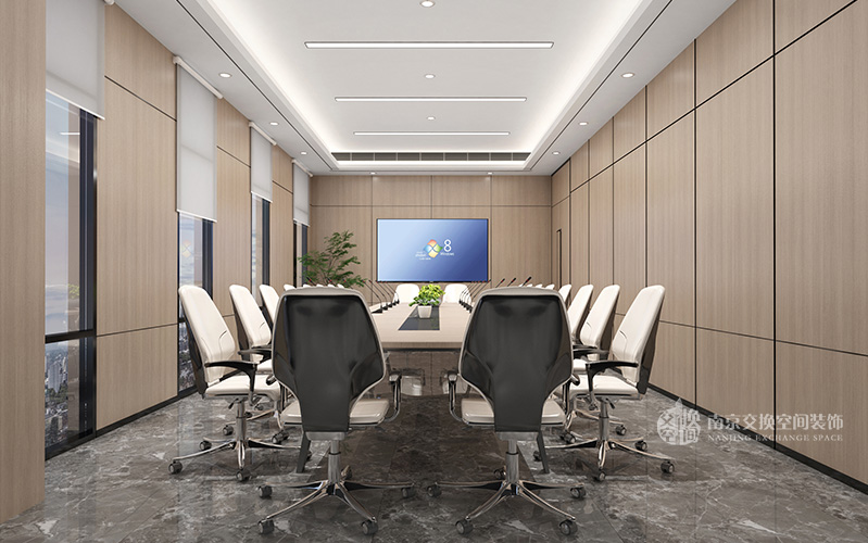 2000㎡萬潤環境辦公項目裝修設計